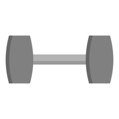 Illustration of Dumbbell design Flat Icon