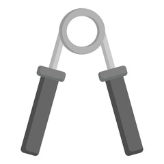 Illustration of Hand Gripper design Flat Icon