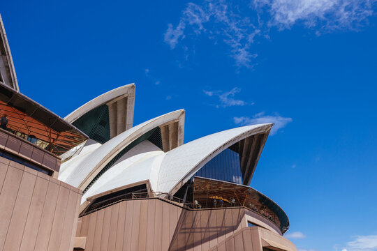 Sydney Opera House Closeup In Australia