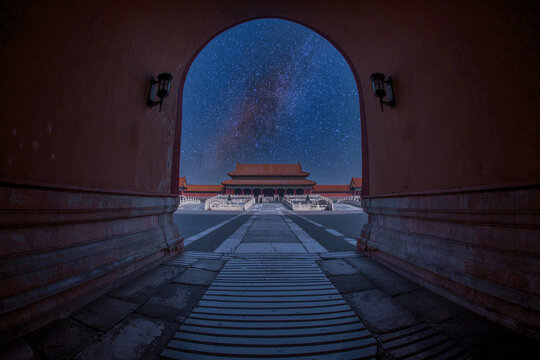 The beauty of Beijing the imperial palace