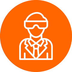 Vector Design Virtual Reality Icon Style