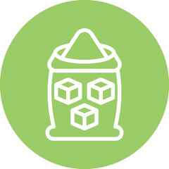 Vector Design Sugar Icon Style