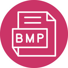 Vector Design BMP Icon Style