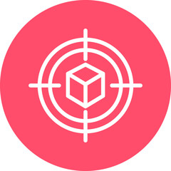 Vector Design Target Icon Style