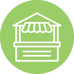 Vector Design Stall Icon Style
