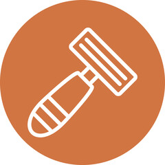 Vector Design Razor Icon Style
