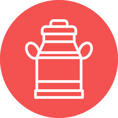 Vector Design Milk Tank Icon Style