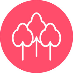 Vector Design Forest Icon Style