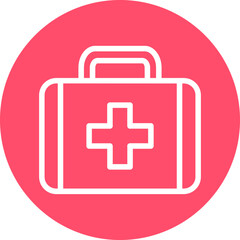 Vector Design First Aid Kit Icon Style