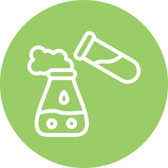 Fototapeta premium Vector Design Chemical Reaction Icon Style