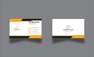 Black and black,business card,creative design,modern business card,vactor design.