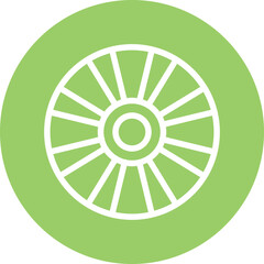 Vector Design Compact Disk Icon Style