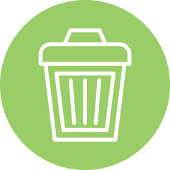 Vector Design Trash Icon Style