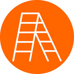 Vector Design Stepladder Icon Style