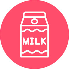 Vector Design Milk Carton Icon Style