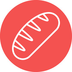 Vector Design Loaf Icon Style