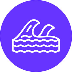 Vector Design Waves Icon Style