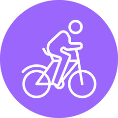 Obraz premium Vector Design Cycling Icon Style