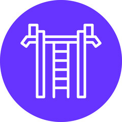 Vector Design Gym Hand Bar Icon Style