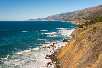 Vista at Big Sur Coast Line, California