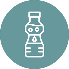Vector Design Water Bottle Icon Style