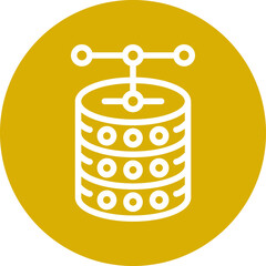 Vector Design Database Icon Style