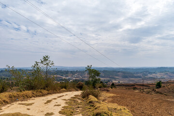 A view of Shillong Peak, Shillong, Meghalaya, India