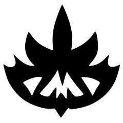 black and white of icon shape