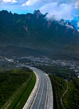 Extension of mountain roads
