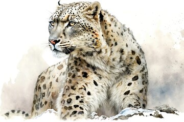 Obraz premium portrait of a leopard