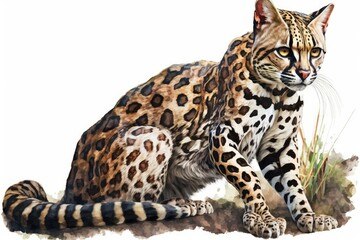 Fototapeta premium portrait of a leopard