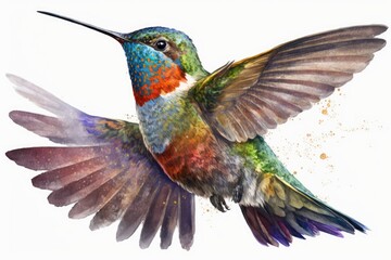 Fototapeta premium hummingbird in flight