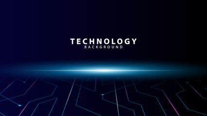 technology background with blue and pink light effect, suitable for backgrounds, banners, posters, presentations and more