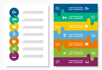 Infographic design template with place for your data. Vector illustration.