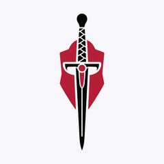 Knight Sword Logo