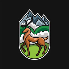 Mountain Deer Logo