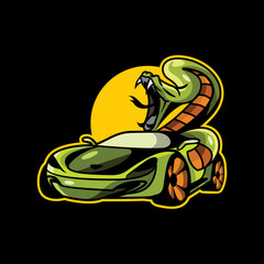 Snake Car Logo