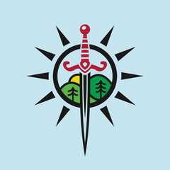 Sun Garden Sword Logo