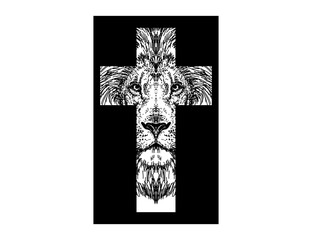 Hand drawn Lion of Judah
