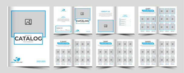 Product catalog or catalogue template design