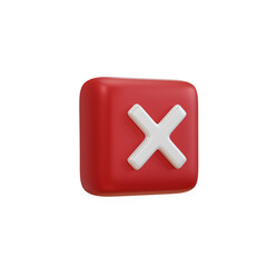 Obraz premium Cross mark symbols icon. Buttons with cross