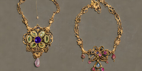 Jewellery Desgn, beautiful style necklace 