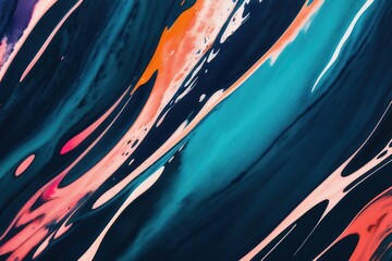Abstract background texture malachite marble splatter color, generative ai.