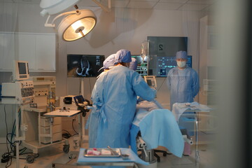 inside operation room