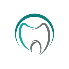 Dental logo template vector illustration