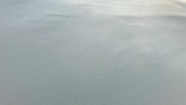 Sand blowing in the strong wind at the beach of Texel island in the Dutch Wadden Sea region.
