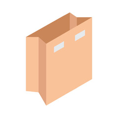 Shopping bag 3d icon PNG image with transparent background 