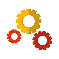 image in png icon of gears on transparent background
