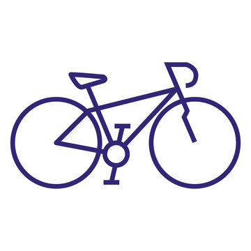bicycle icon PNG image with transparent background