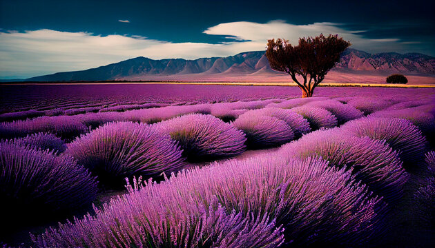 Lavendel Landschaft © DariPhotoArt